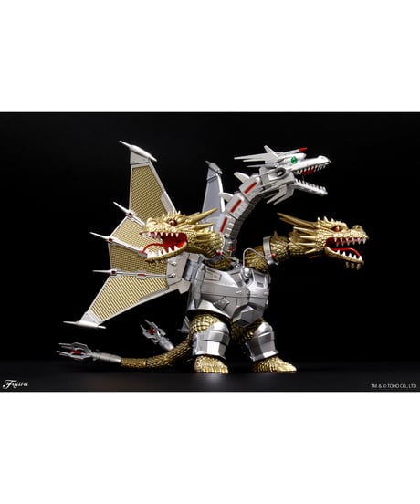 チビマルゴジラシリーズ №1001 メカキングギドラ 70周年記念バージョン　プラモデル　［フジミ模型］