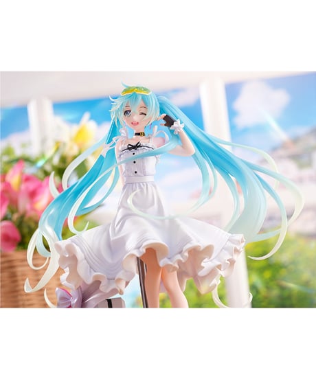 初音ミク GTプロジェクト　レーシングミク 2021 Vacation Style Ver.　1/7スケール　プラスチック製塗装済み完成品フィギュア