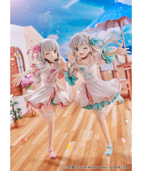 久川凪[O-Ku-Ri-Mo-No Sunday ! ]+　1/7　塗装済み完成品フィギュア　アイドルマスター シンデレラガールズ　［PLUM］