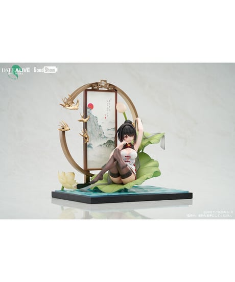 デート・ア・ライブ：精霊再臨 時崎狂三 墨色チャイナドレスVer.　PVC＆ABS製塗装済み完成品 　1/7スケールフィギュア