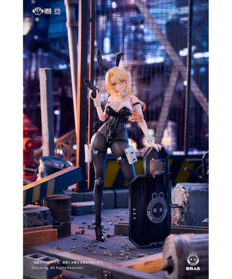 Guardian・エレーナ 1/12 可動フィギュア　BUNNY RAPID ACTION SQUAD　［溯行Sushing］