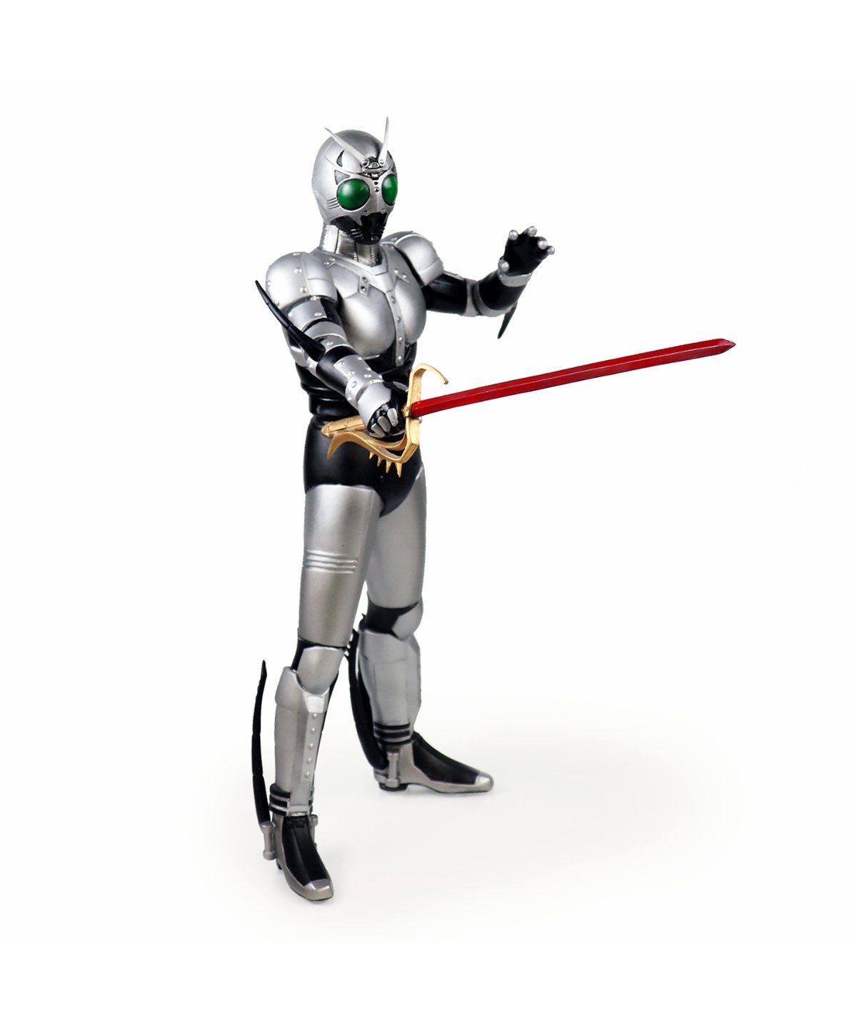 仮面ライダーBLACK シャドームーン ソフビ人形 仮面ライダーBLACK シャドームーン ソフビキット復刻版 | WonderToys