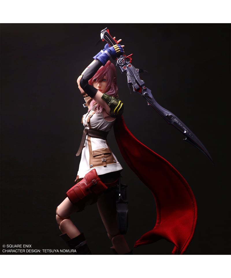 ファイナルファンタジーXⅢ PLAY ARTS真 ライトニング ［スクウェア