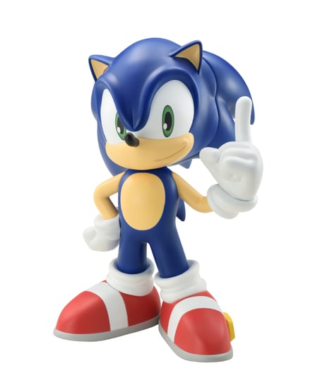SoftB ソニック・ザ・ヘッジホッグ　PVC製塗装済み完成品