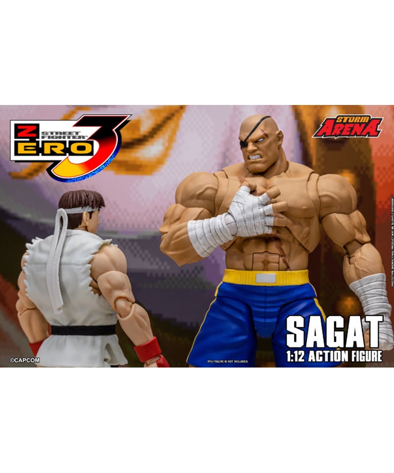 [G5164]未開封　ストリートファイター　アクションフィギュア　サガット G5164]未開封 ストリートファイター アクションフィギュア