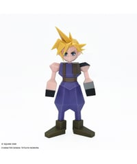 【予約】FINAL FANTASYVII ポリゴンソフビ クラウド・ストライフ　［スクウェア・エニックス］