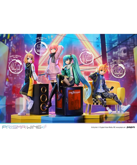 【予約】PRISMA WING ピアプロキャラクターズ  鏡音レン ""Art by lack""   1/7スケール完成品フィギュア　［プライム１スタジオ］