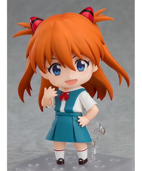ねんどろいど 式波・アスカ・ラングレー（再販）　プラスチック製 塗装済み可動フィギュア【ヱヴァンゲリヲン新劇場版】