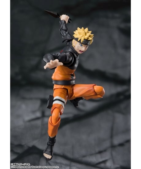 【送料無料】S.H.Figuarts うずまきナルト -希望を託された九尾の人柱力-（再販版）　NARUTO-ナルト- 疾風伝　［バンダイ］