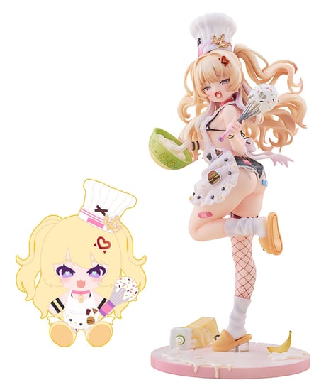 アズールレーン　バッチ アニバーサリーイラスト Ver. ぬいぐるみ セット 1/7スケール　プラスチック製塗装済み完成品