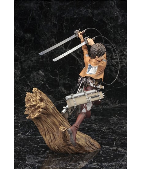 ARTFX J エレン・イェーガー リニューアルパッケージver.（再生産）　1/8スケールフィギュア　PVC塗装済み完成品【進撃の巨人】