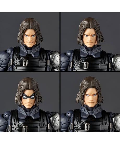 リボルテック　アメイジング・ヤマグチ　ウインターソルジャー　PVC& ABS製塗装済み完成品