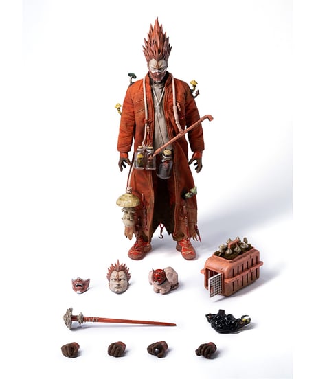 【予約】フィグゼロ 煙　1/6スケール　塗装済み可動フィギュア　ドロヘドロ　[threezero]