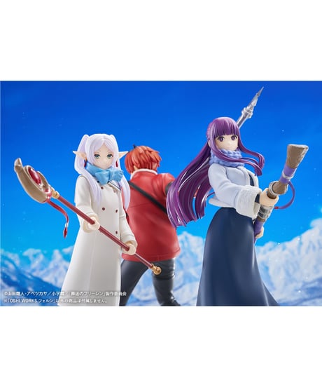 【予約】OSHI WORKS　フェルン　PVC塗装済み完成品　葬送のフリーレン　［コトブキヤ］