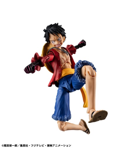 ヴァリアブルアクションヒーローズ ONE PIECE モンキー・D・ルフィ 武装色の覇気Ver.　［メガハウス］