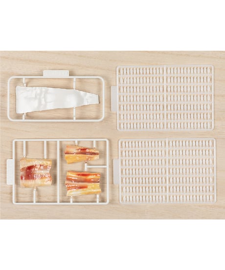 寿司プラモ 穴子/いか　全２種　組立て式プラスチックモデル