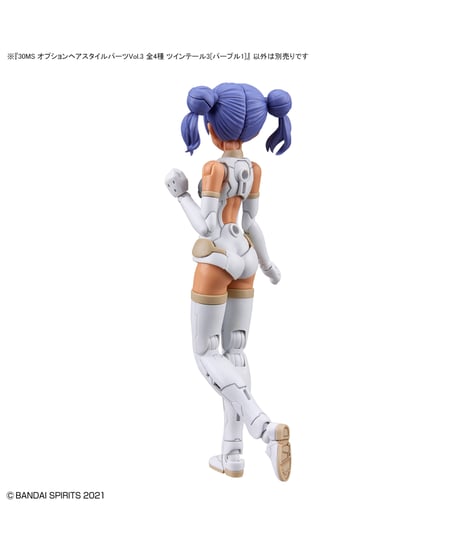 【送料無料】30MS オプションヘアスタイルパーツVol.3 　4種入り1BOX　プラモデル　［バンダイ］