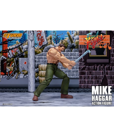 【予約】ファイナルファイト アクションフィギュア マイク・ハガー　［ストームコレクティブルズ］
