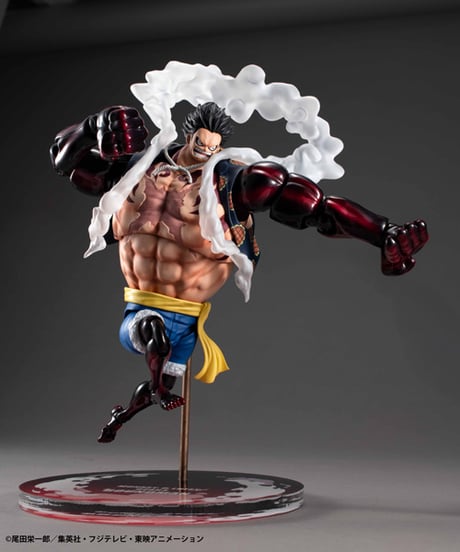 ヴァリアブルアクション Heroes ONE PIECE モンキー・D・ルフィ ギア4 バウンドマン　彩色済み完成品アクションフィギュア　［メガハウス］