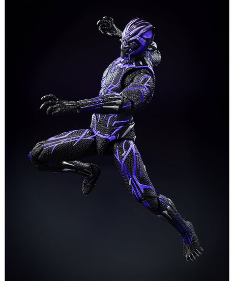 【予約】DLX ブラックパンサー（キネティック・エネルギー・チャージド）　1/12　塗装済み可動フィギュア　[threezero]