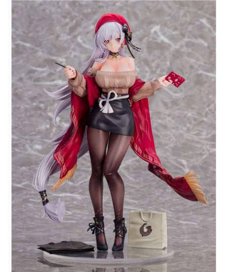 アズールレーン　ベルファスト メイド長とお買い物Ver.　1/7スケール　塗装済み完成品フィギュア
