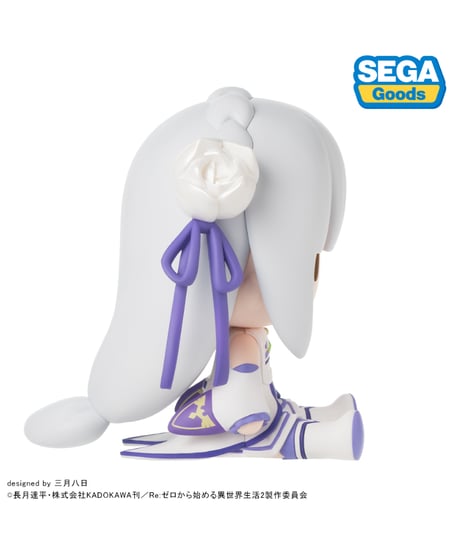 Reゼロから始める異世界生活　ふわぷち デフォルメフィギュア エミリア　[セガ フェイブ]