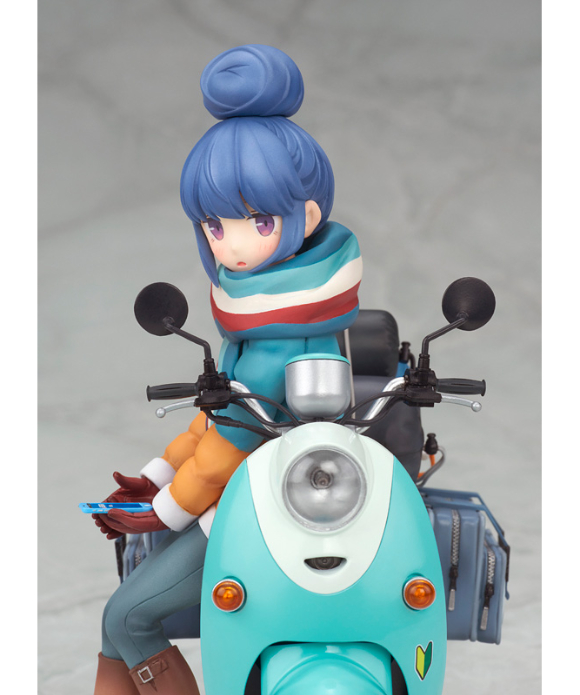 志摩 リン with スクーター【再販】 1/10スケール PVC&ABS製塗装済完成