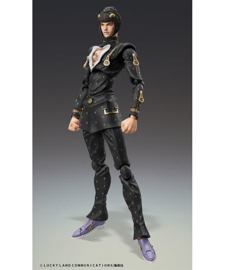 【送料無料】超像可動『ジョジョの奇妙な冒険 第5部』「ブローノ・ブチャラティ Ver.BLACK」　塗装済み可動フィギュア