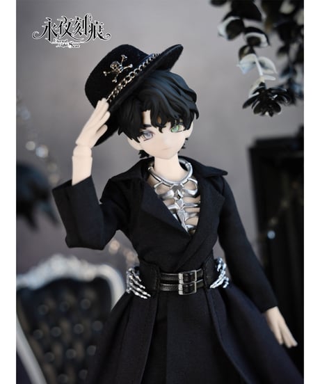【送料無料】「永夜刻痕」（えいやこくこん） 1/6スケール BJDブラインドドールシリーズ　4個入1BOX　[MOOWOOART（ムーウー アート）]