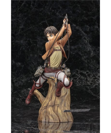 ARTFX J エレン・イェーガー リニューアルパッケージver.（再生産）　1/8スケールフィギュア　PVC塗装済み完成品【進撃の巨人】