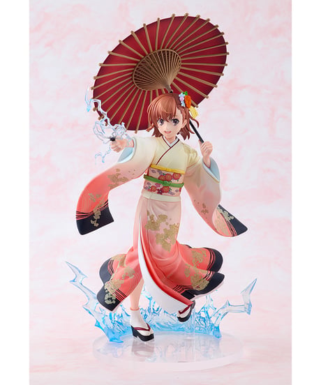 御坂美琴 振袖ver.　1/7スケール　塗装済み完成品　とある科学の超電磁砲T　［ＫＡＤＯＫＡＷＡ］