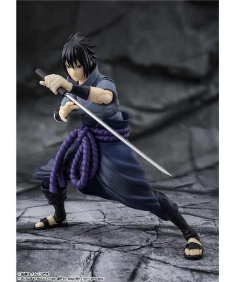 【予約】【送料無料】S.H.Figuarts うちはサスケ -闇を焼き切る孤高の忍-　NARUTO-ナルト-疾風伝　［バンダイ］　【2026年6月発売予定】