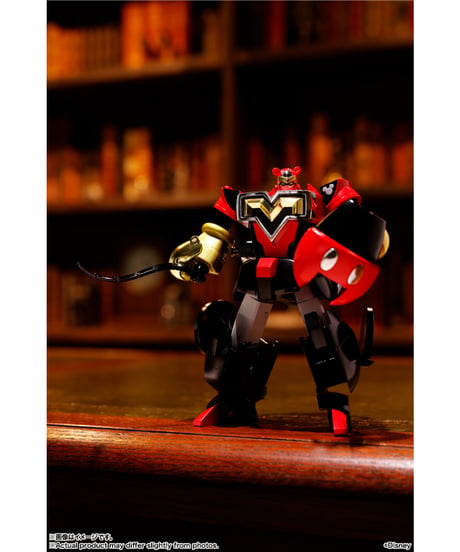 超合金 超変形 ミッキーマウス by 大河原邦男　ディズニーキャラクター　［バンダイ］