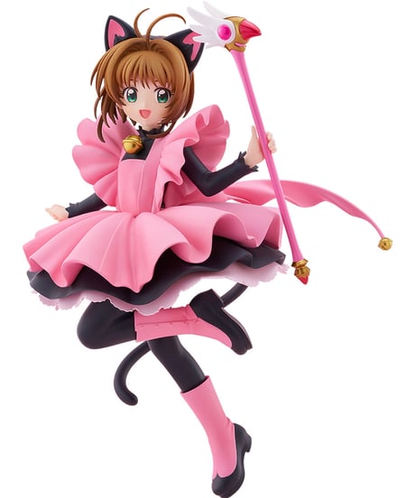 POP UP PARADE 木之本桜 黒猫風コスチュームVer. L size　塗装済み完成品　カードキャプターさくら クロウカード編　［グッドスマイルカンパニー］