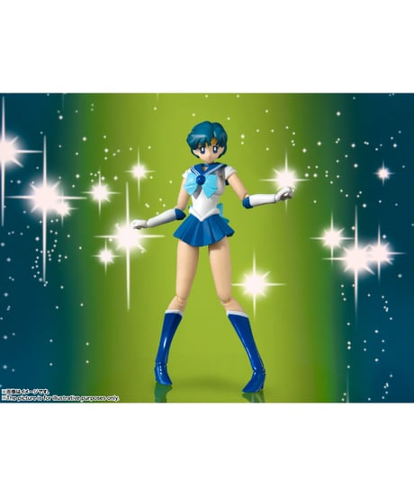 【送料無料】S.H.Figuarts セーラーマーキュリー-Animation Color Edition-　美少女戦士セーラームーン　［バンダイ］