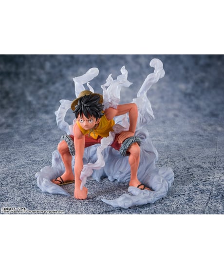 フィギュアーツZERO [EXTRA BATTLE] モンキー・D・ルフィ -頂上決戦-　ワンピース　女ヶ島編～マリンフォード頂上戦争編　［バンダイ］
