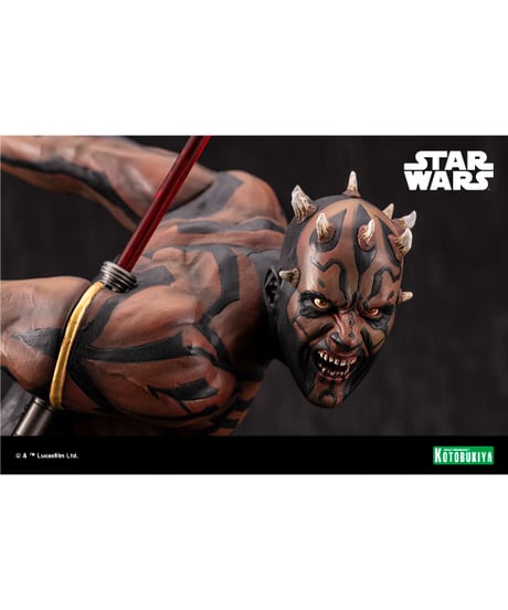 ARTFX ダース・モール ナイトブラザー　スター・ウォーズ／ファントム・メナス　1/7スケール　PVC塗装済み簡易組立キット