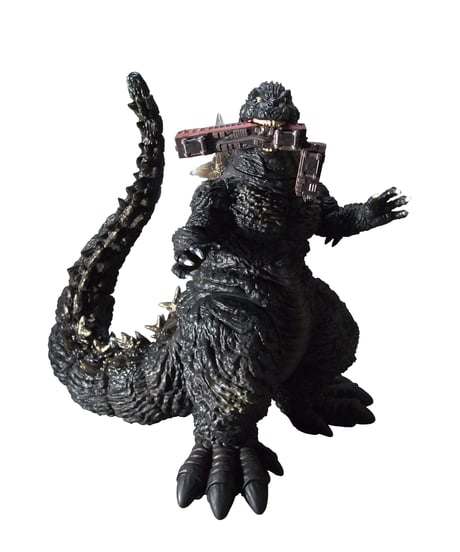 Gザウルス　シリーズ　ゴジラ（2023） 電車咬撃Ver.　塗装済み完成品　[プレックス]