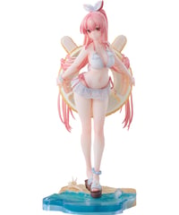 【予約】白いウサギRosu 水着Ver.　1/7スケール　塗装済み完成品　Rosuuriオリジナルキャラクター　［Solarain］
