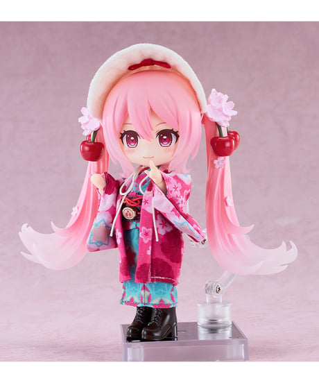 【予約】ねんどろいどどーる 桜ミク ひろはこ 2025Ver.（函館）　塗装済み可動フィギュア　キャラクター・ボーカル・シリーズ01 初音ミク　［グッドスマイルカンパニー］