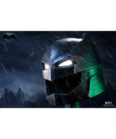 【予約】バットマン vs スーパーマン ジャスティスの誕生/ アーマード バットマン ヘルメット 1/1 ライフサイズ レプリカ　［ピュアアーツ］