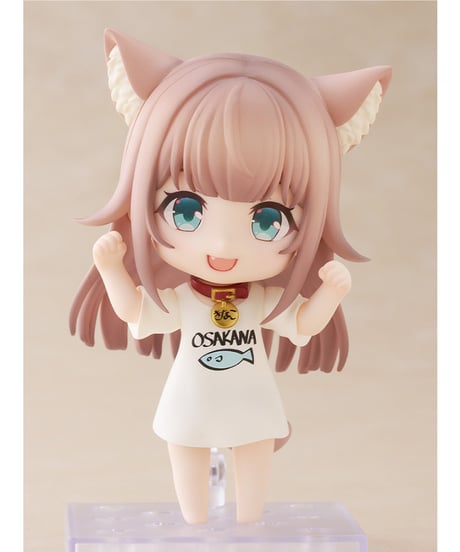 【予約】ねんどろいど きなこ　塗装済み可動フィギュア　うちのねこが女の子でかわいい　［ゴールデンヘッドプラス］