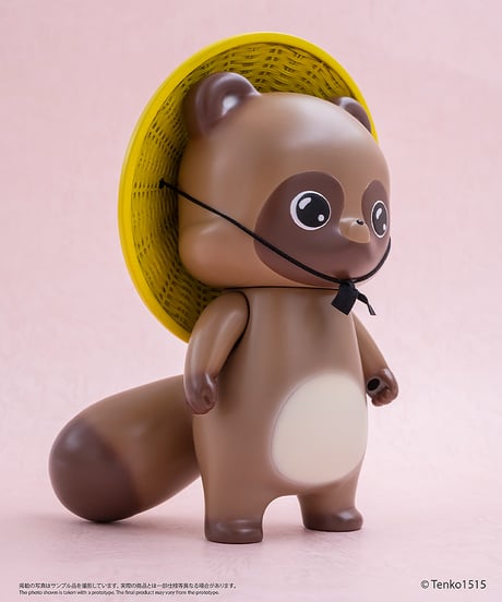 Chibi Creature ぽnきち　塗装済みソフビフィギュア　二尾の小狐　[エンバートイズ]