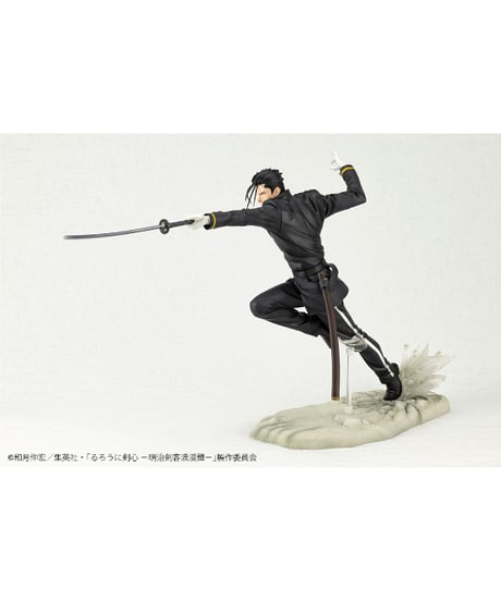 ARTFX J 斎藤一　TVアニメ「るろうに剣心 −明治剣客浪漫譚−」　1/8スケール　PVC塗装済み完成品
