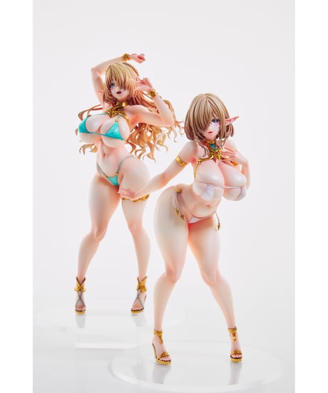 ヴェルテクス・オリジナルズ　エルフ村　第５村人 ククル 沐浴着ver.　1/6　塗装済み完成品フィギュア　［ヴェルテクス］