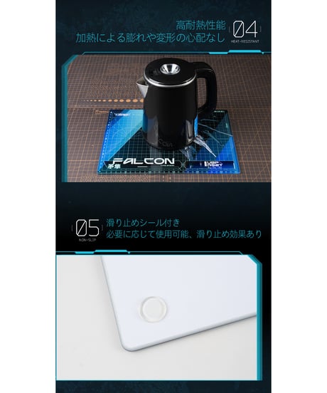 メカブレイク×HobbyMio ガラスカッターマット ［HOBBY MIO］