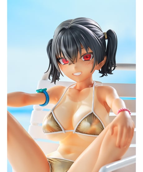 【予約】佐々城柑奈 金ビキニver.　楓子氏オリジナルイラスト　1/5スケール　PVC製塗装済み完成品　［ノクターン］