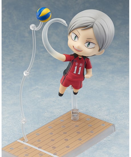 ハイキュー!!　ねんどろいど 澤村大地/菅原孝支/東峰旭/夜久衛輔/灰羽リエーフ　全５種　塗装済み可動フィギュア
