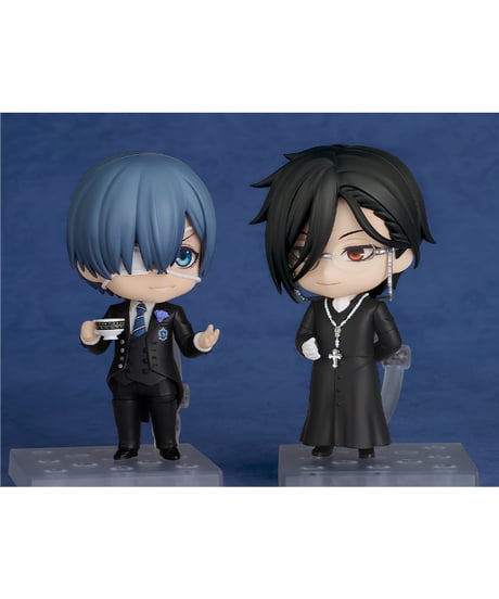 黒執事 -寄宿学校編-　ねんどろいど シエル・ファントムハイヴ 紺碧の梟寮 Ver.　塗装済み可動フィギュア　［グッドスマイルカンパニー］