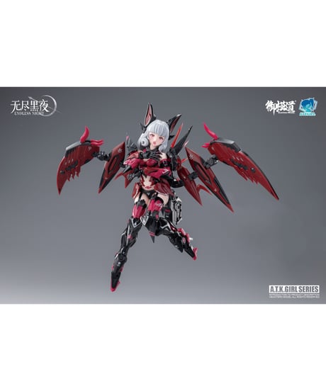 御模道(EASTERN MODEL) ENDLESS NIGHTシリーズ 吸血鬼 カーミラ 1/12スケールプラスチックモデルキット 通常版